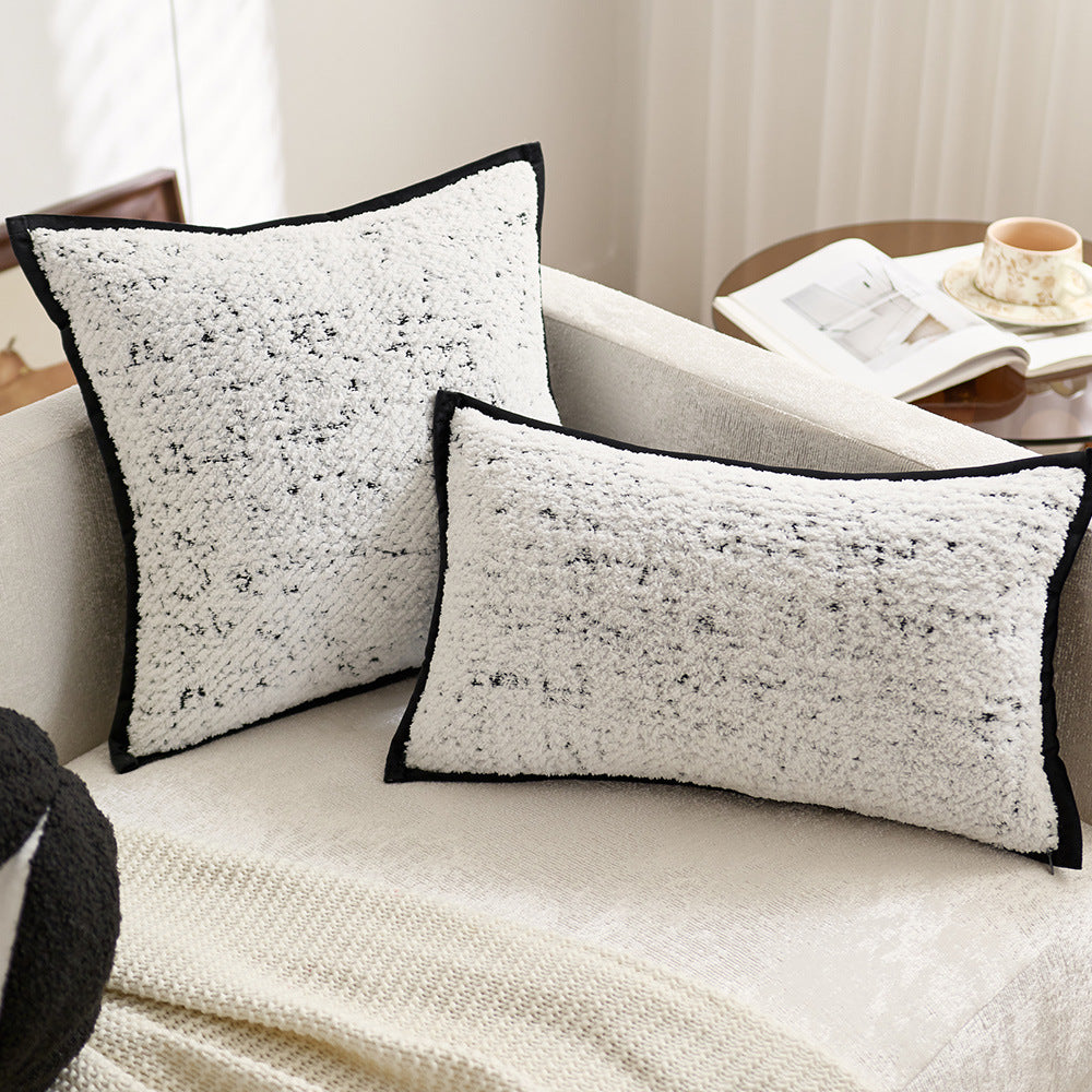 Decorative Striped Lumbar Cushion