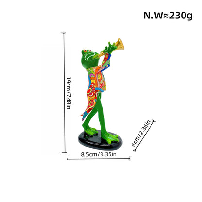 Musical Frog Figure Acalora
