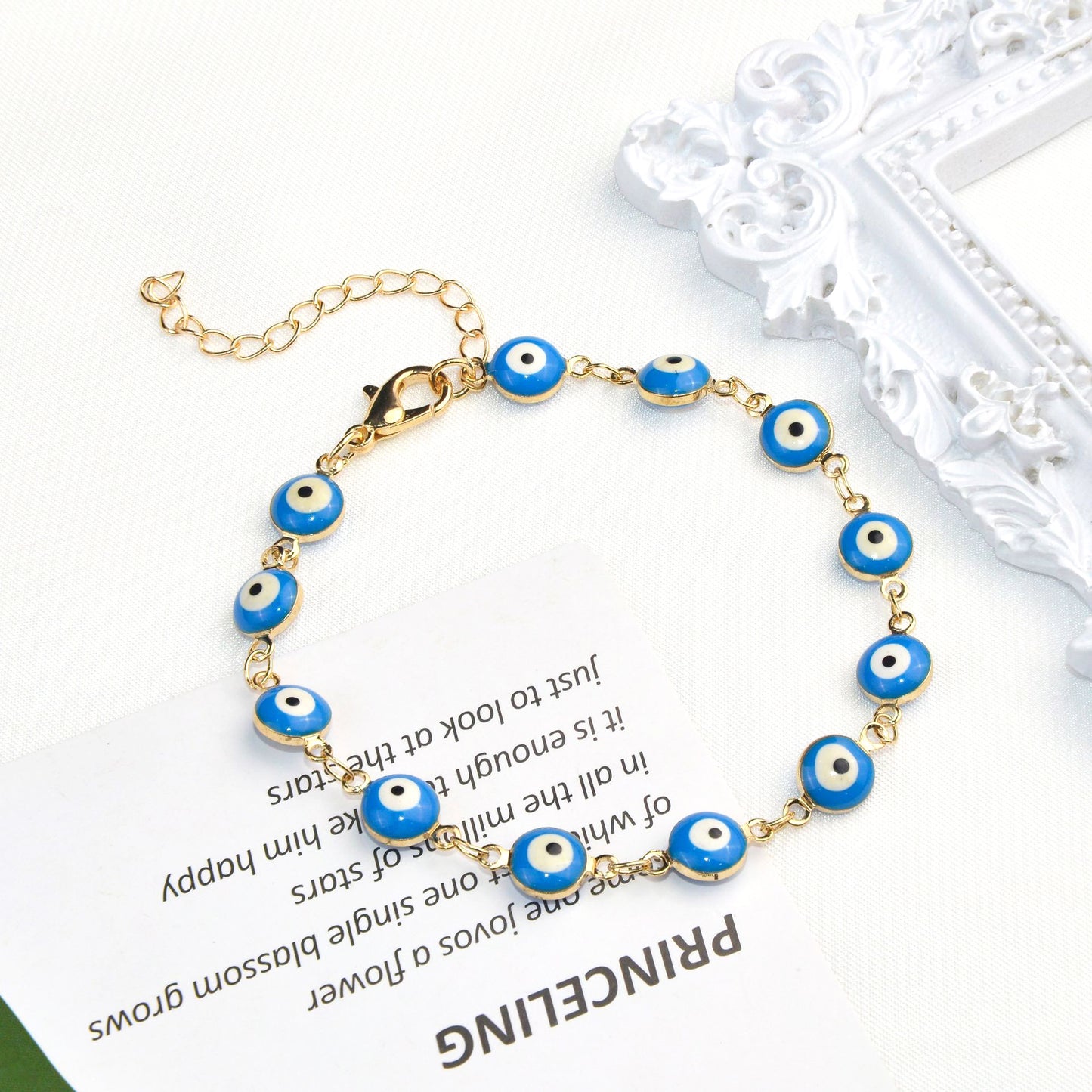 Colorful Eye Charm Eyewear Chain Acalora