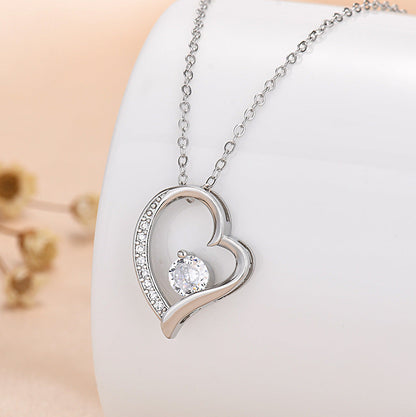 BowLift | Eternal Rose Box "To My Love" With Diamond Heart Necklace