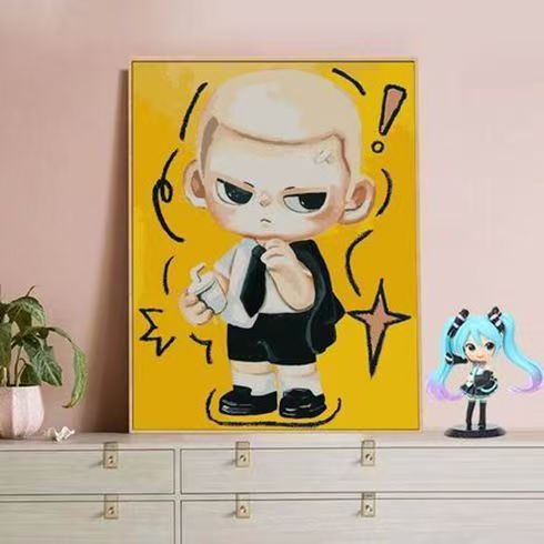 Playful Character Art Print