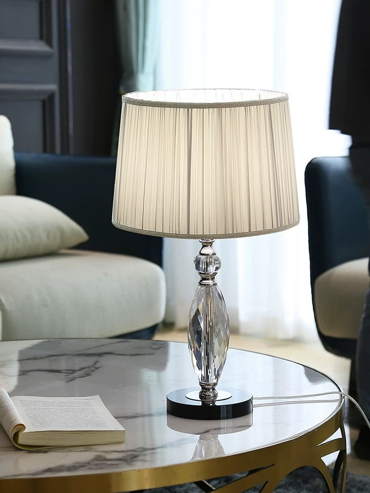 Crystal Base Decorative Table Lamp