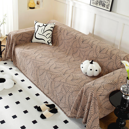 Decorative Fringe Throw Blanket
