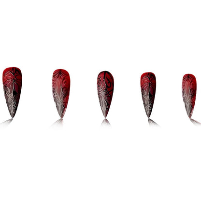 Gothic Stiletto Nail Art Set Acalora