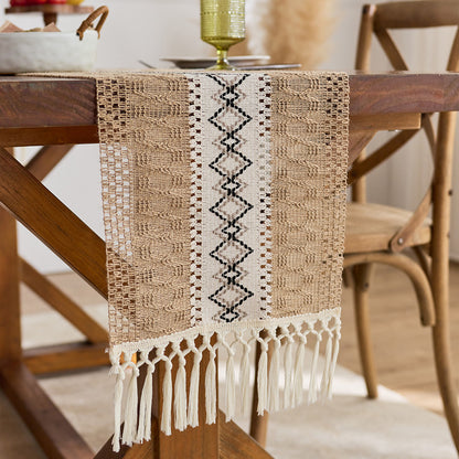 Elegant Textured Table Runner