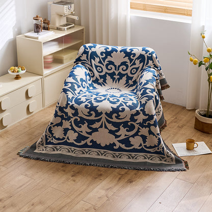 Artistic Jacquard Throw Blanket