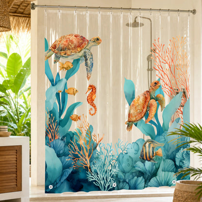 Underwater-themed Shower Curtain