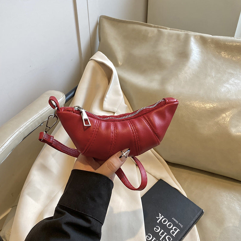 Textured Mini Crossbody Pouch Acalora
