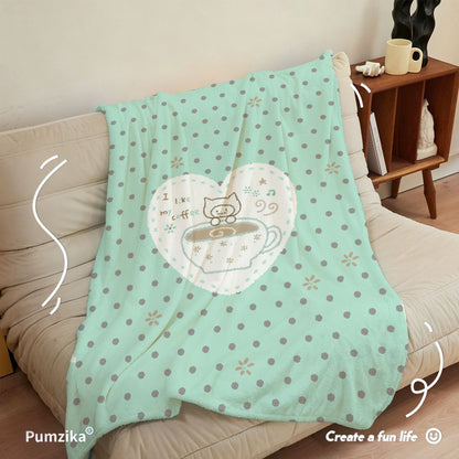 Cozy Inspirational Plush Throw Blanket