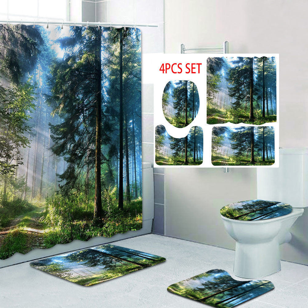 Floral Cherry Blossom Shower Curtain