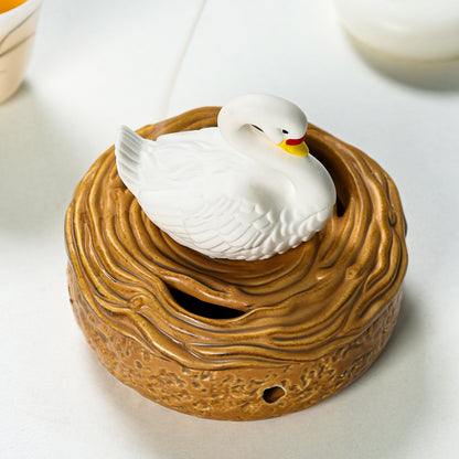 Artistic Swan Figurine Acalora
