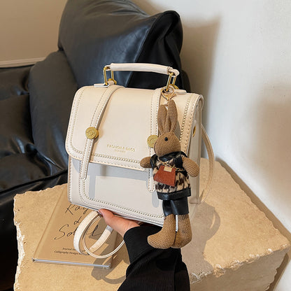 Vintage-Inspired Structured Crossbody Bag Acalora