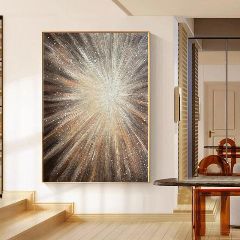 Abstract Burst Canvas Wall Art
