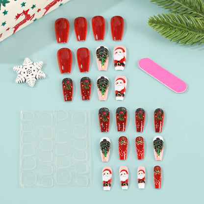 Christmas Art Nails Acalora