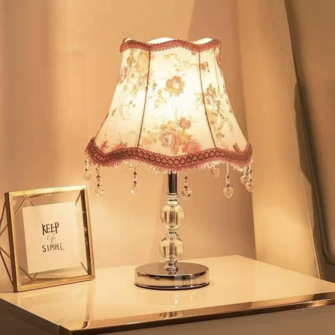 Floral Decorative Table Lamp