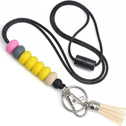 Colorful Silicone Keychain Lanyard Acalora