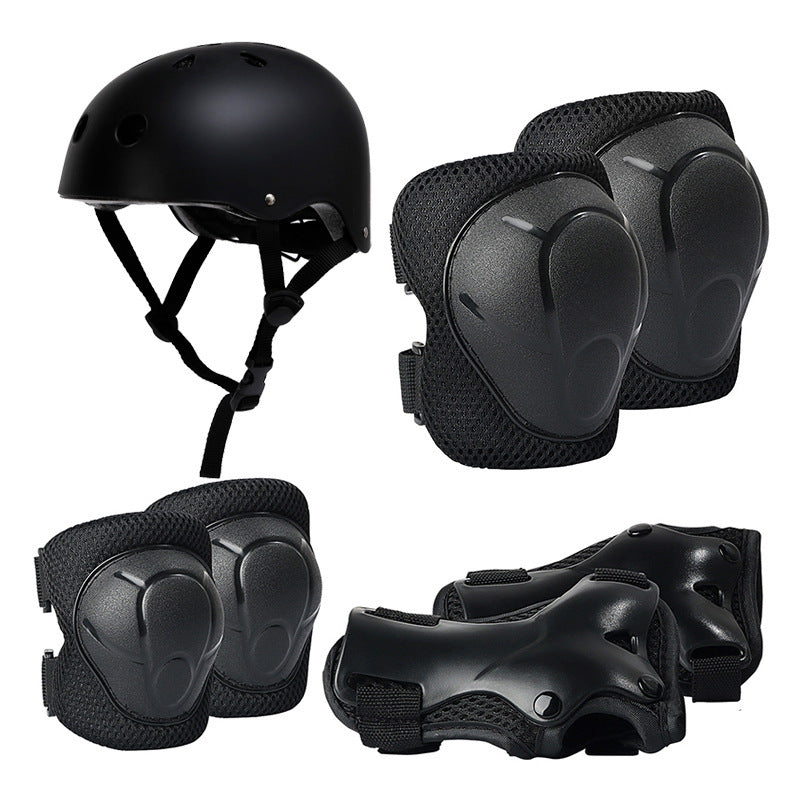 Safety Helmet and Protective Gear Set Bowlift