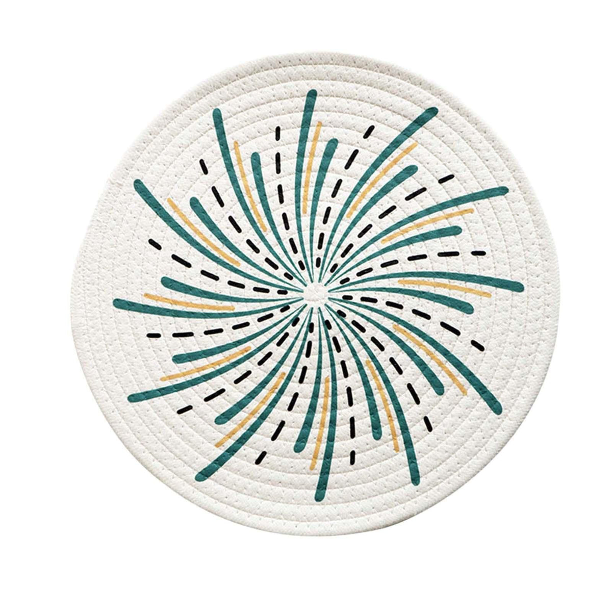 Round tablecloth with mandala pattern Acalora