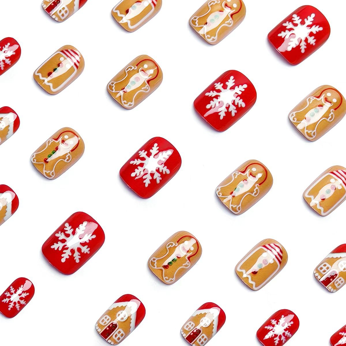 Festive Themed Nail Art Acalora