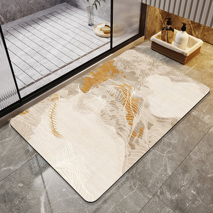 Luxurious Textured Bath Mat Acalora