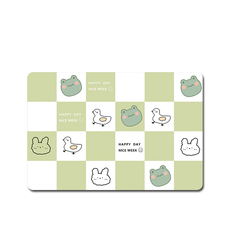 Cute Cartoon Pet-Themed Bath Mat Acalora