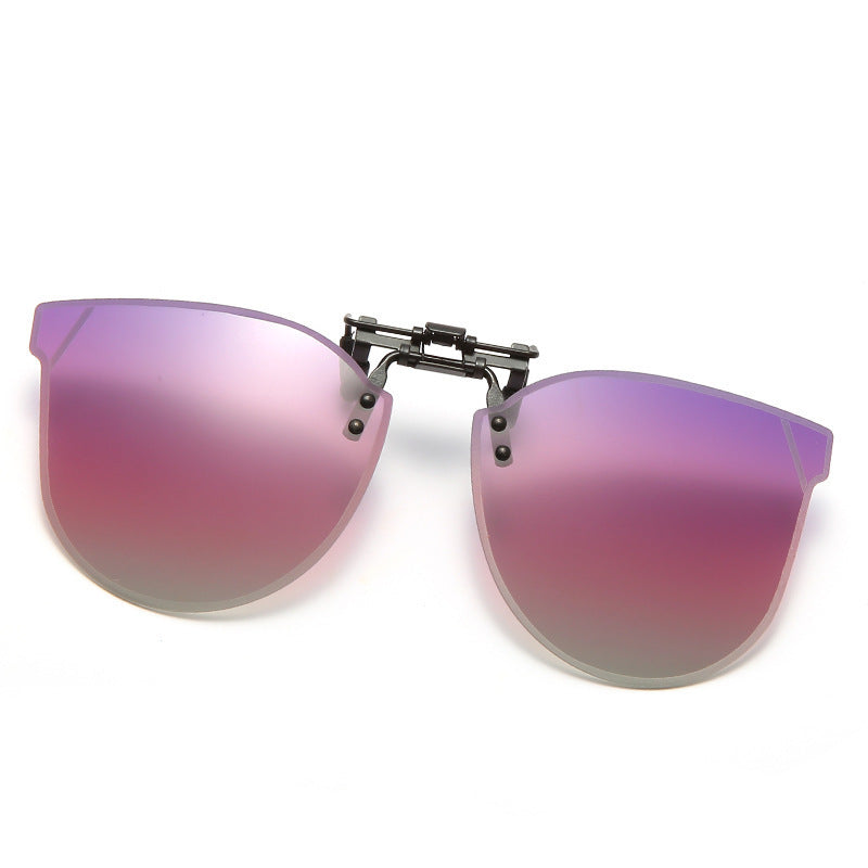 Women's fashionable sunglasses in a futuristic design with mirrored lenses Karnz