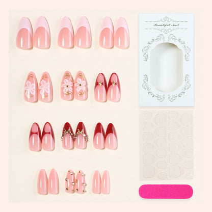 Decorative Nail Art Press-On Set Acalora