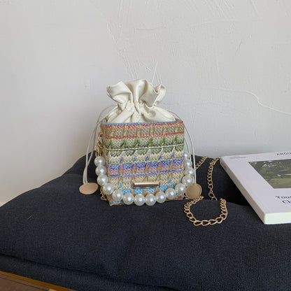Charming Mini Drawstring Shoulder Bag Acalora