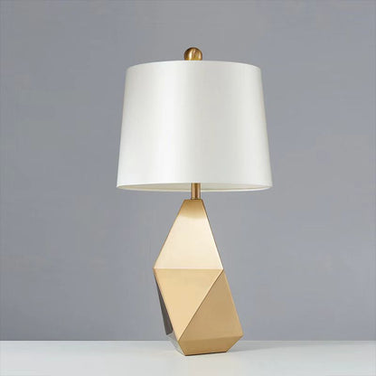 Geometric Table Lamp with Modern Design