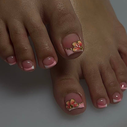 Artificial nails for elegant foot care Acalora