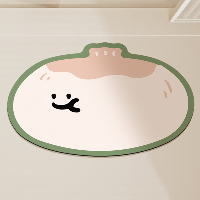 Playful Cloud-Shaped Bath Mat