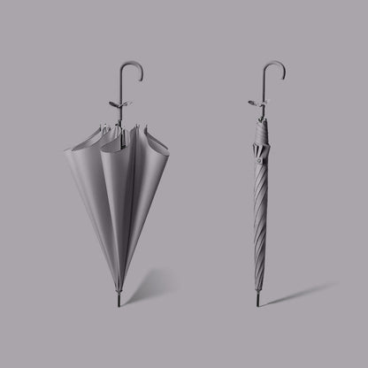 Unisex umbrella with innovative folding mechanism Skanto