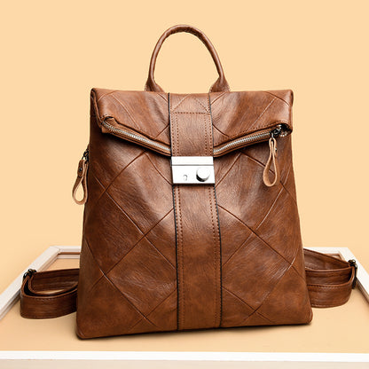 Chic Textured Backpack Acalora