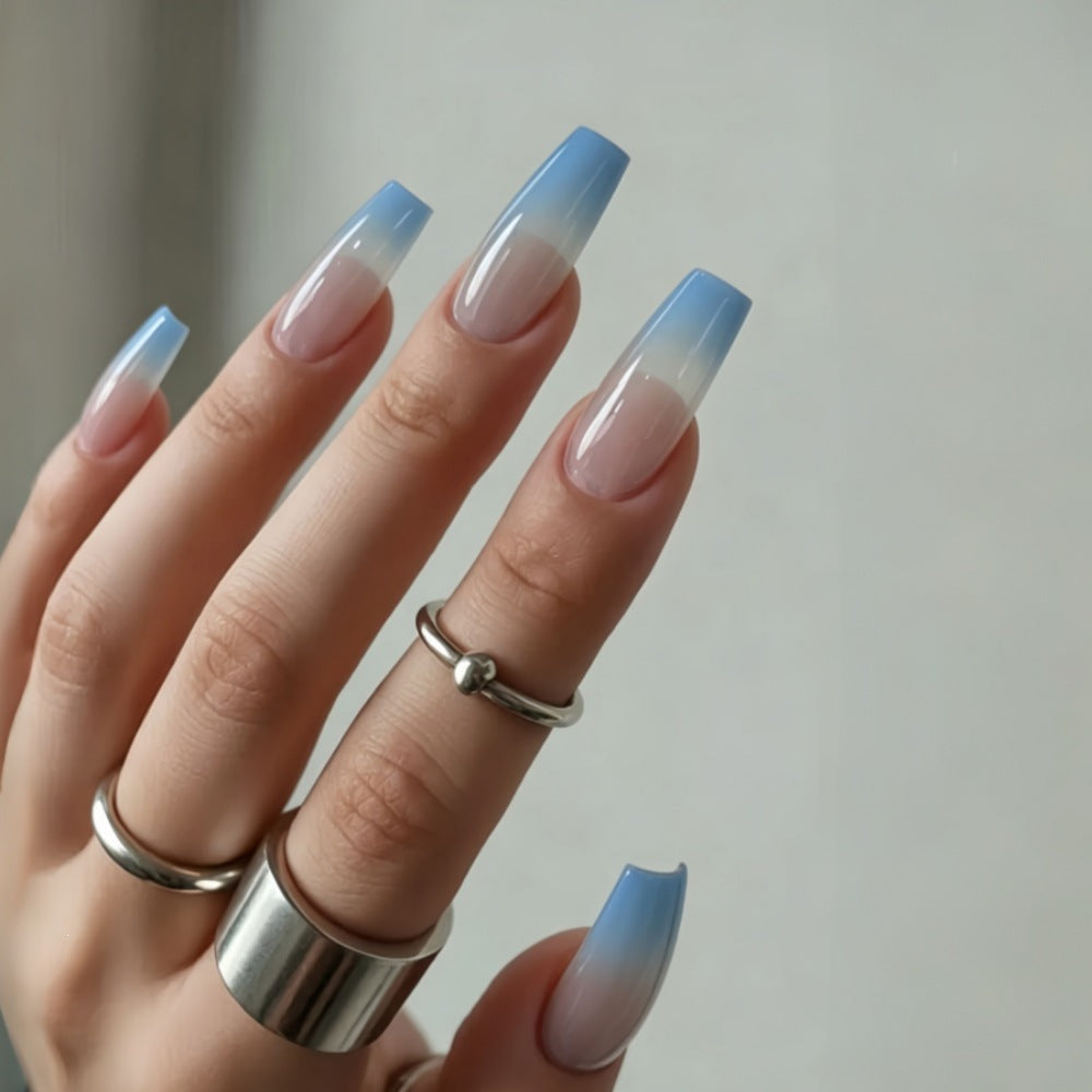 Acrylic nails in elegant ombre look Acalora