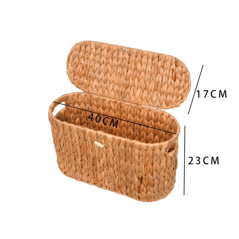Handcrafted Woven Storage Container Acalora