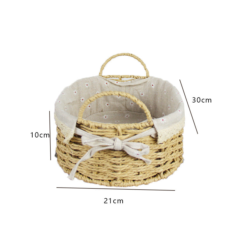 Handcrafted Woven Storage Basket Acalora