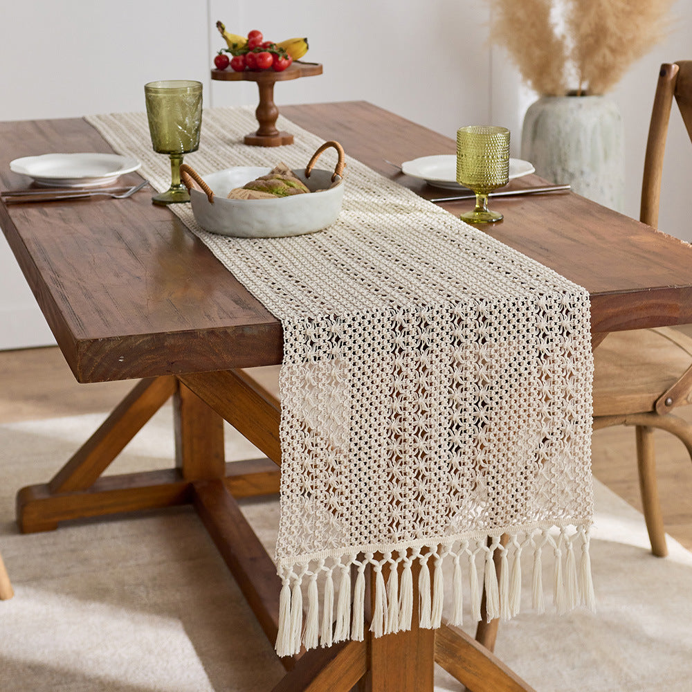 Elegant Woven Table Runner