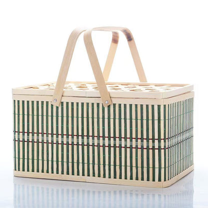 Basket for Picnic and Storage Acalora