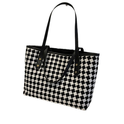 Decorative Woven Tote Bag Acalora