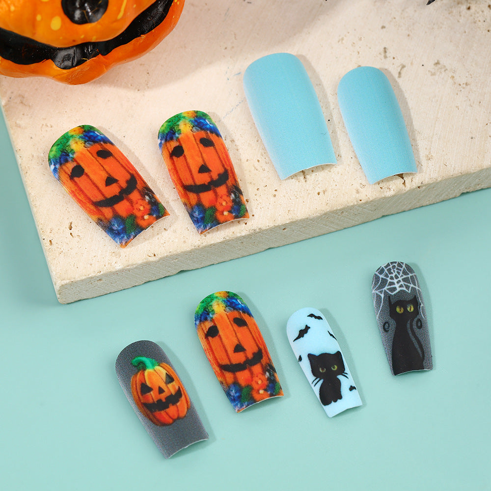 Creative Halloween Design Artificial Nails Acalora