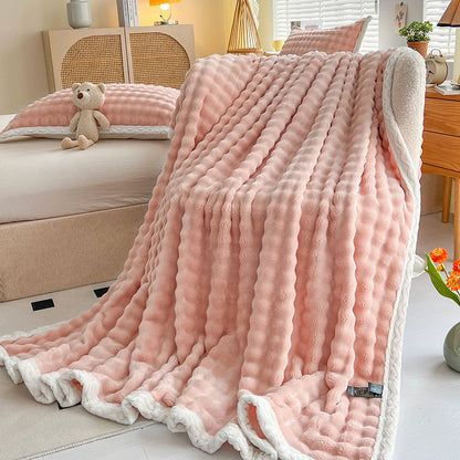 Unisex Plush Throw Blanket