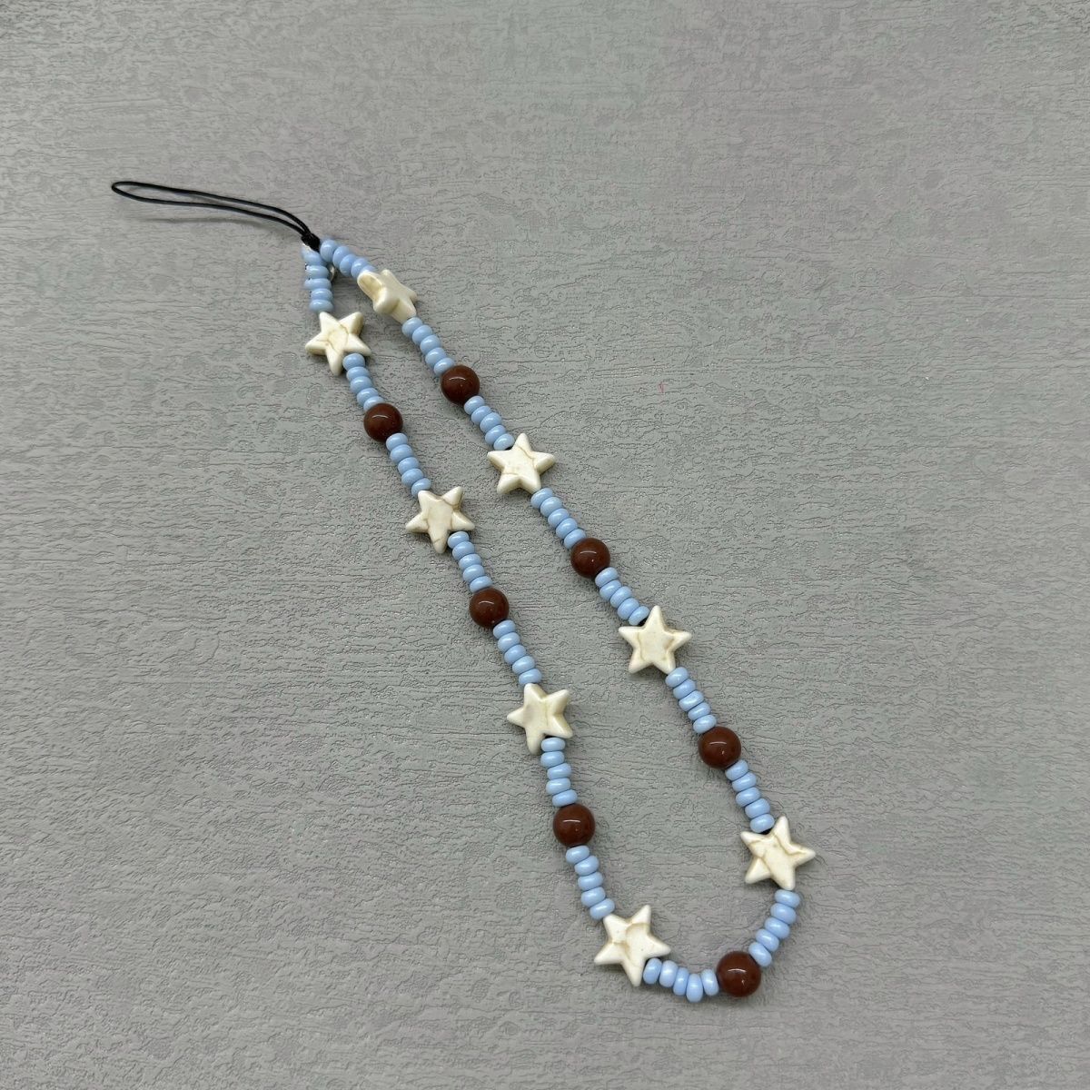 Star and Bead Phone Charm Acalora
