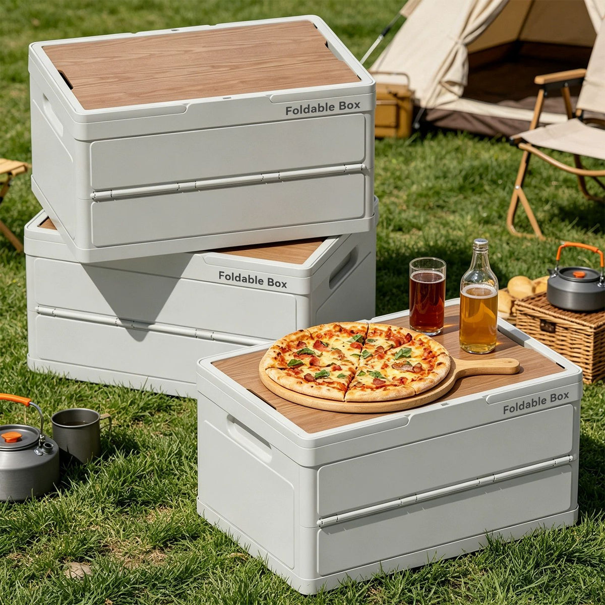 Practical folding box from Acalora
