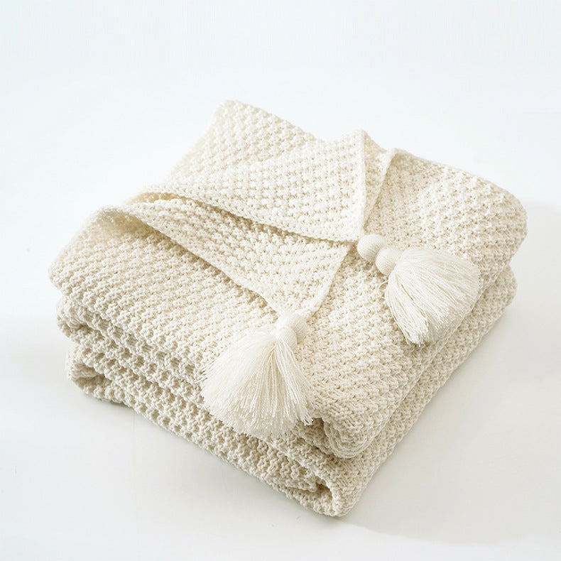 Cozy Woven Throw Blanket