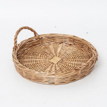 Beef Handcrafted Basket with Handle Acalora
