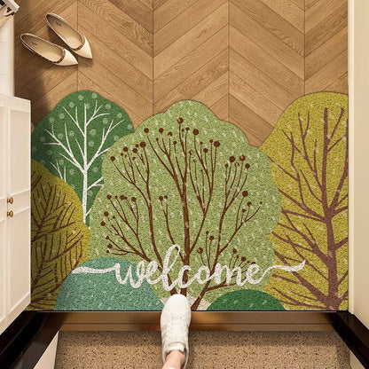 Cartoon Forest Animal Doormat