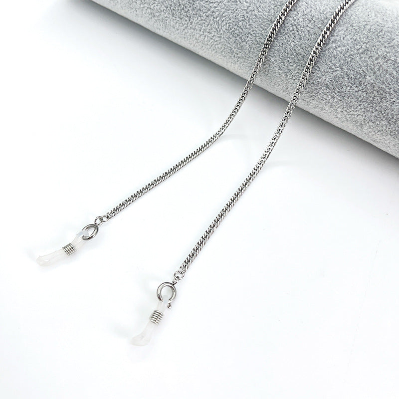Metallic Eyewear Chain Acalora