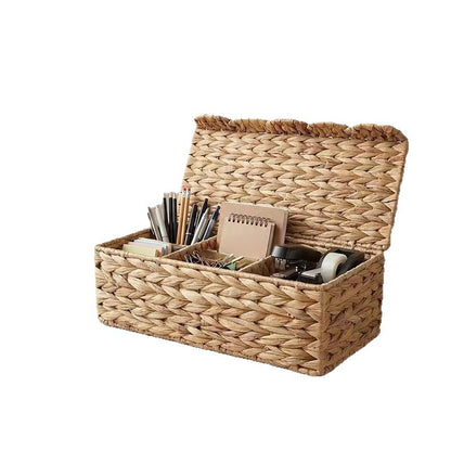 Storage basket with lid Acalora