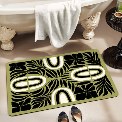 Floral Print Area Rug Acalora