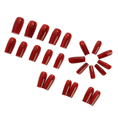 Elegant artificial nails with a luxurious glossy finish Acalora